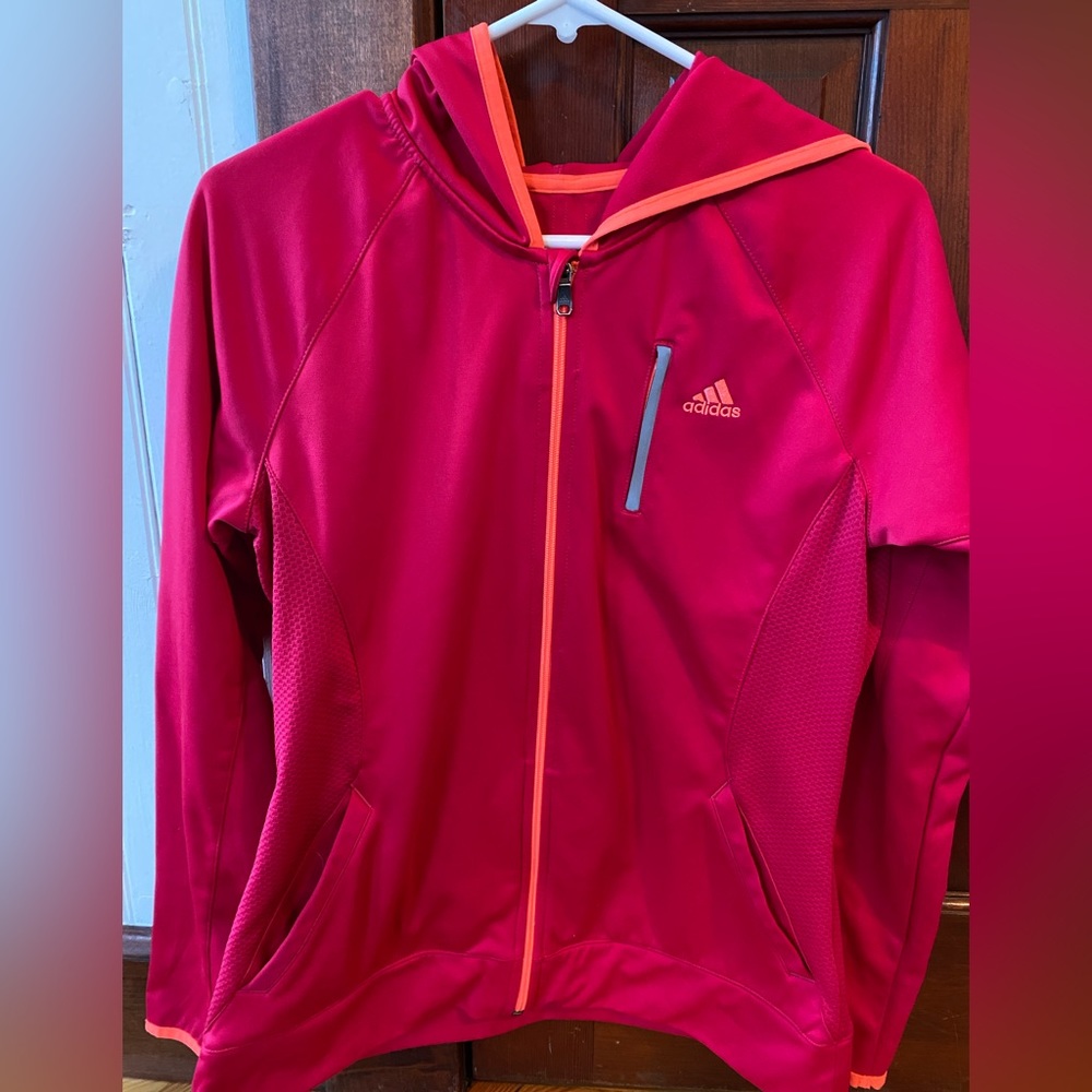 Adidas Climawarm Full Zip Hooded Jacket